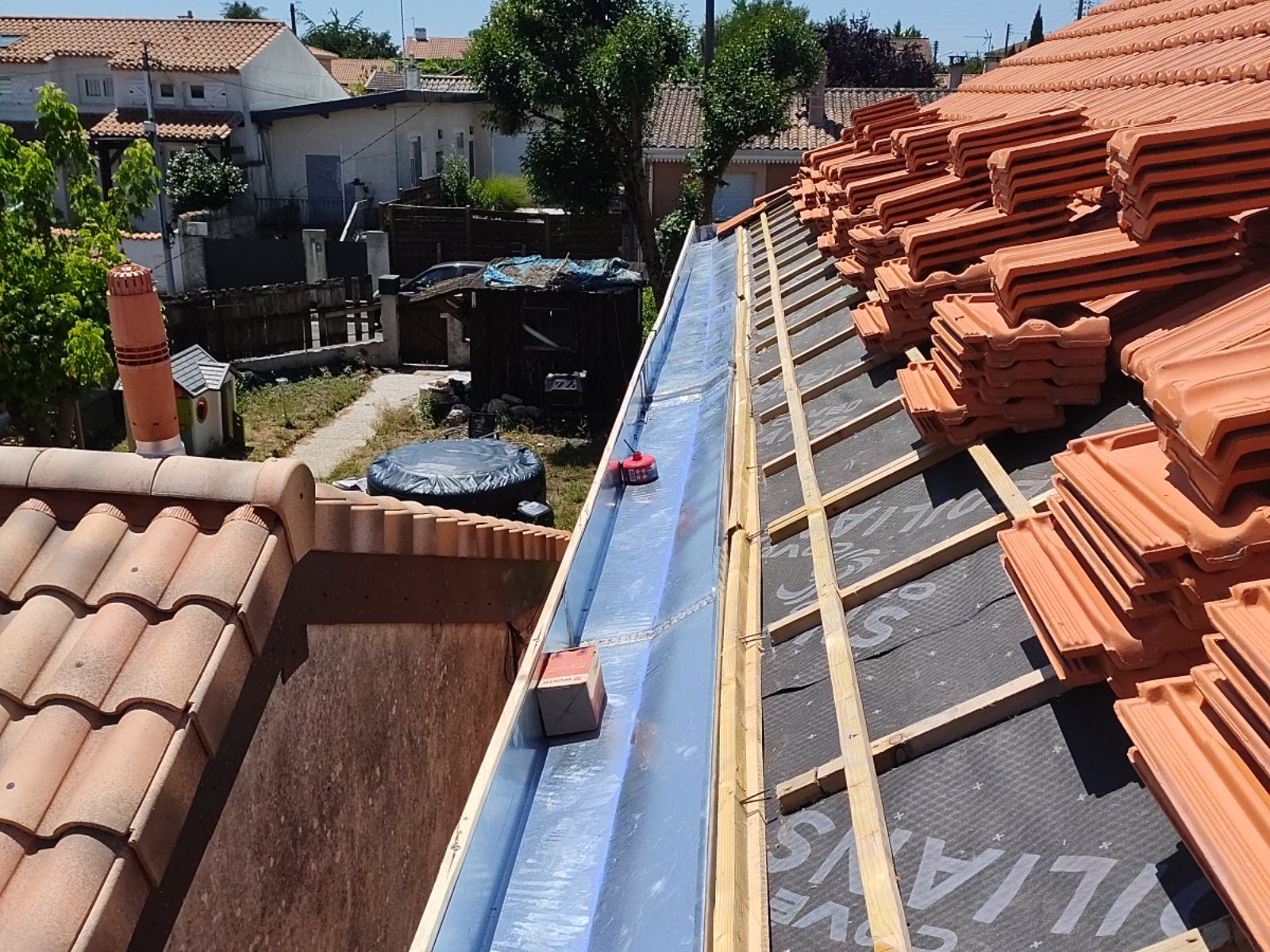 Charpente-Couverture de l'estuaire Queyrac